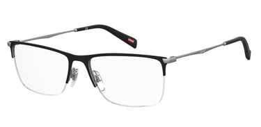Premium Men Levis Eyeglasses: LV 5029 - Matte Black - SpecSMART Eye Clinic (Diagonal View)